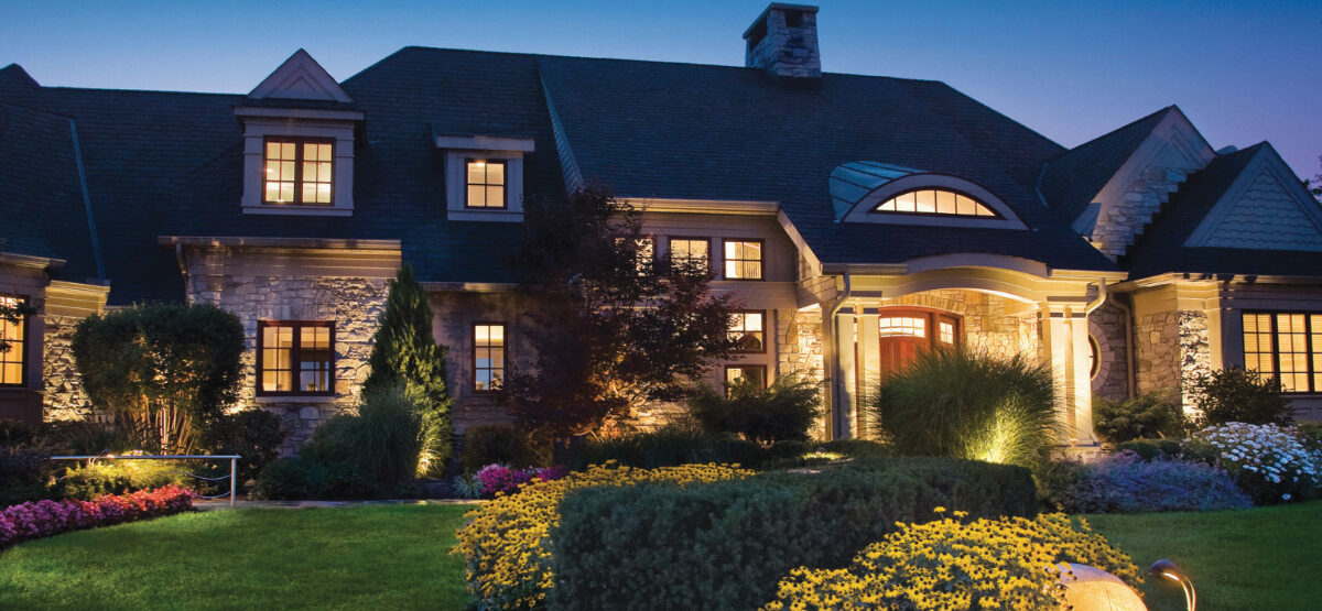Maintenance outdoor lighting