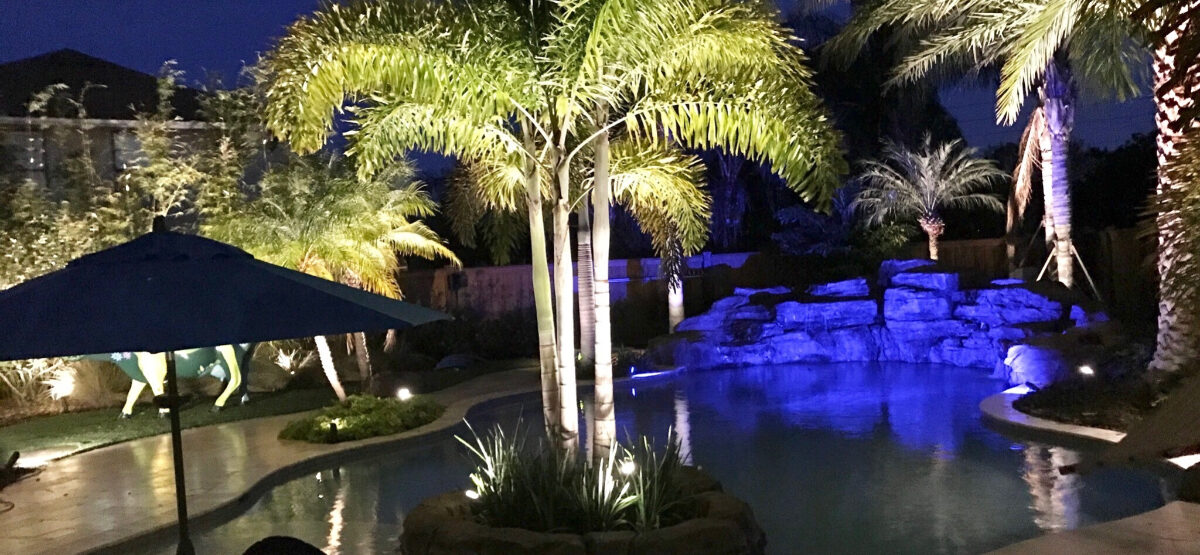 Outdoor lighting design in Central Florida