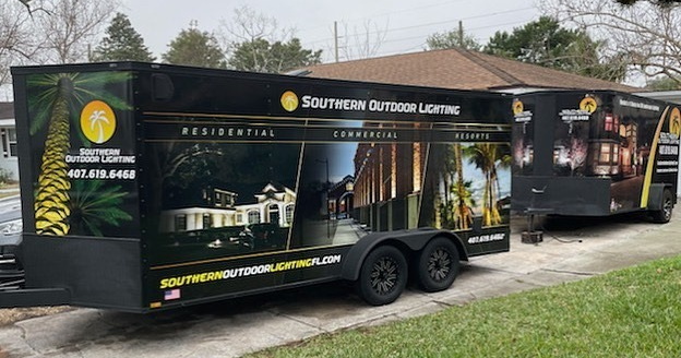 Southern Outdoor Lighting Crew Vehicle
