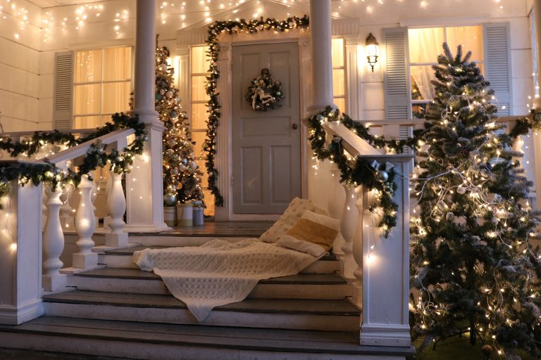 holiday lights installation in Central florida