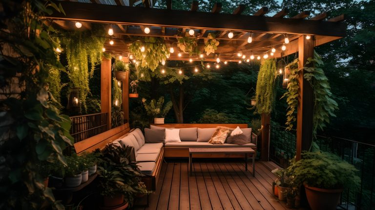 outdoor lighting design light installation