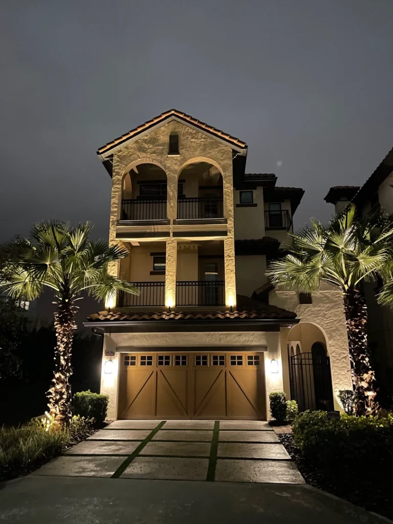 Dr. Phillips home showcases outdoor lighting ideas to enhance safety, security, and aesthetic appeal