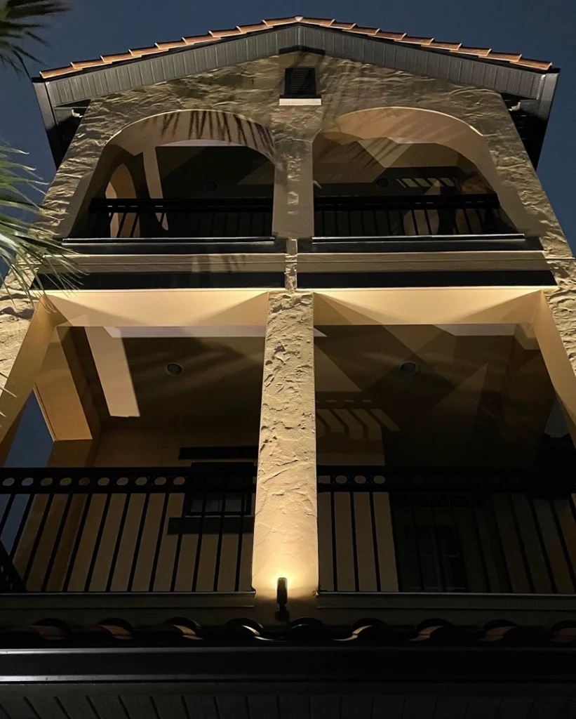 Gain outdoor lighting ideas from Southern Outdoor Lighting's wall-mounted lighting fixture in Dr. Phillips, Florida