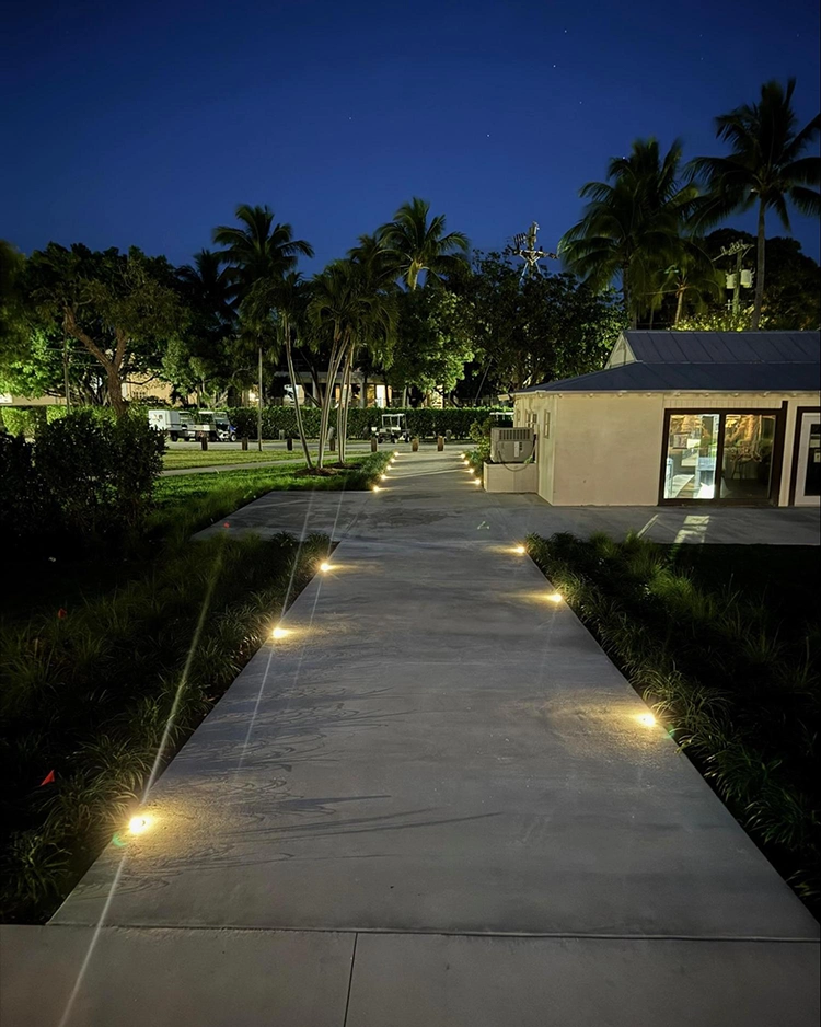 Southern Outdoor Lighting's hardscape lighting installation in Hawks Cay Resort in Duck Key, Florida