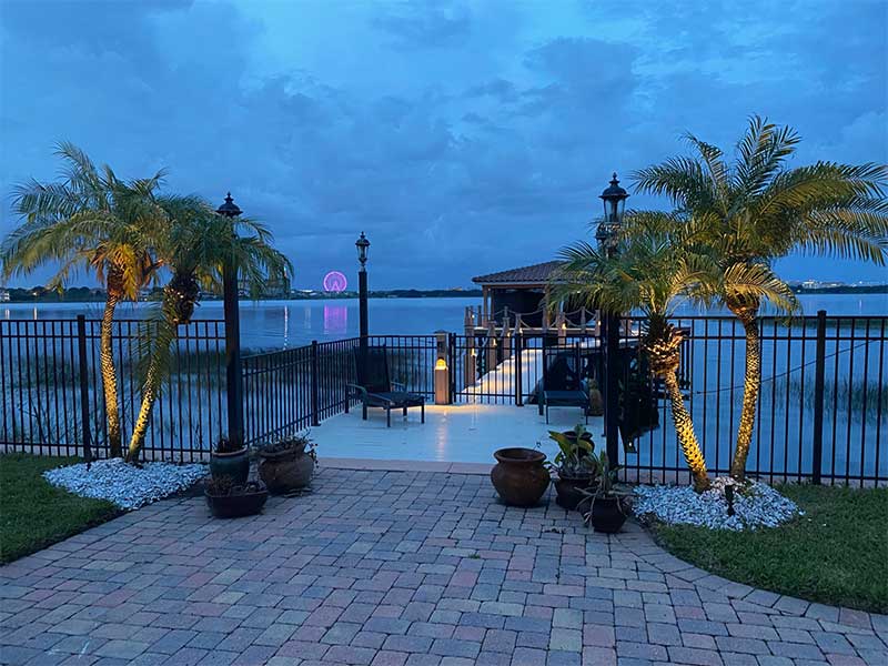Residential LED outdoor lighting services in Orlando FL