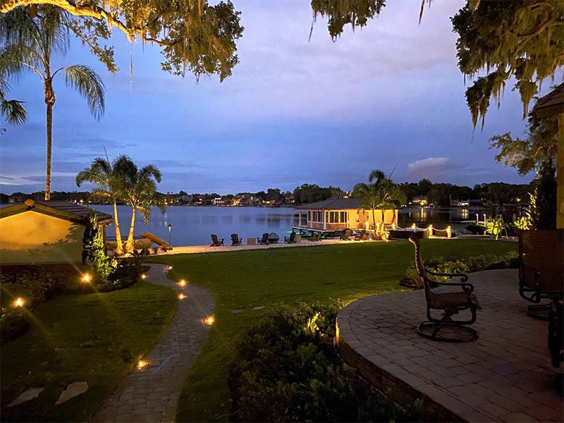 Captivating Outdoor Lighting in Florida's Treasure Coast